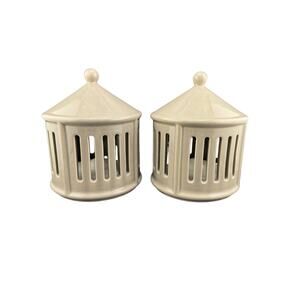Discontinued IKEA STRÅLA Ceramic Accent Lights – Gray Set of 2